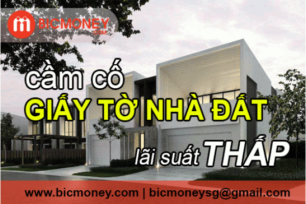 Cầm cố giấy tờ nhà đất