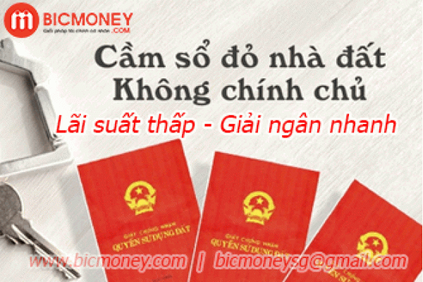 Cầm sổ đỏ không chính chủ hcm