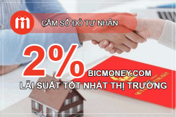 Cầm sổ đỏ tư nhân