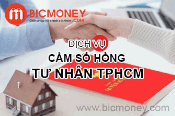 Cầm sổ hồng tư nhân