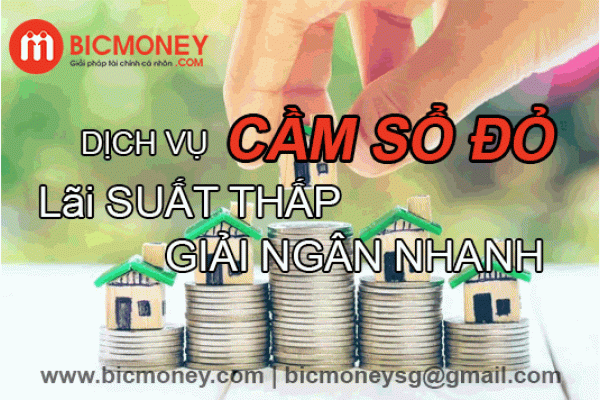 Cho vay cầm sổ đỏ