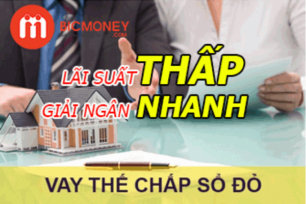 Dịch vụ vay thế chấp sổ đỏ