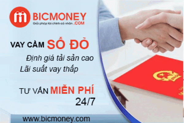 Vay cầm cố sổ đỏ