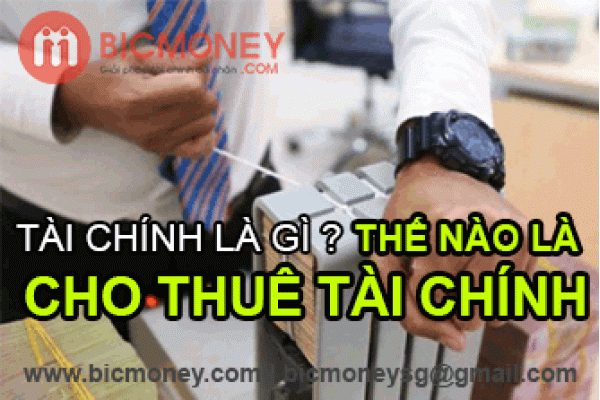 Cho thuê tài chính là gì