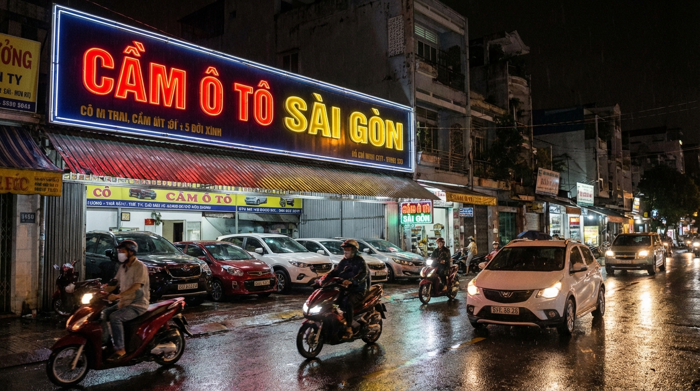 Cầm Ô Tô Sài Gòn