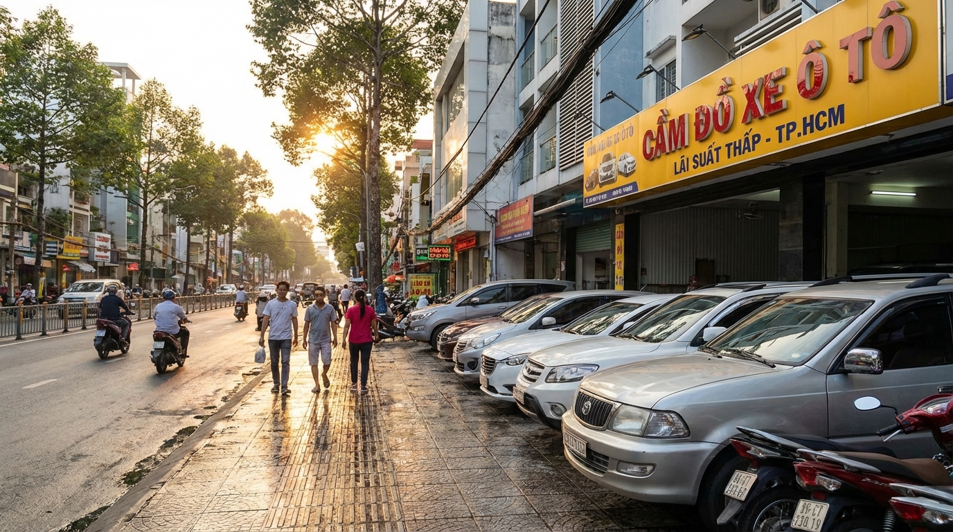 Cầm Xe Ô Tô TPHCM