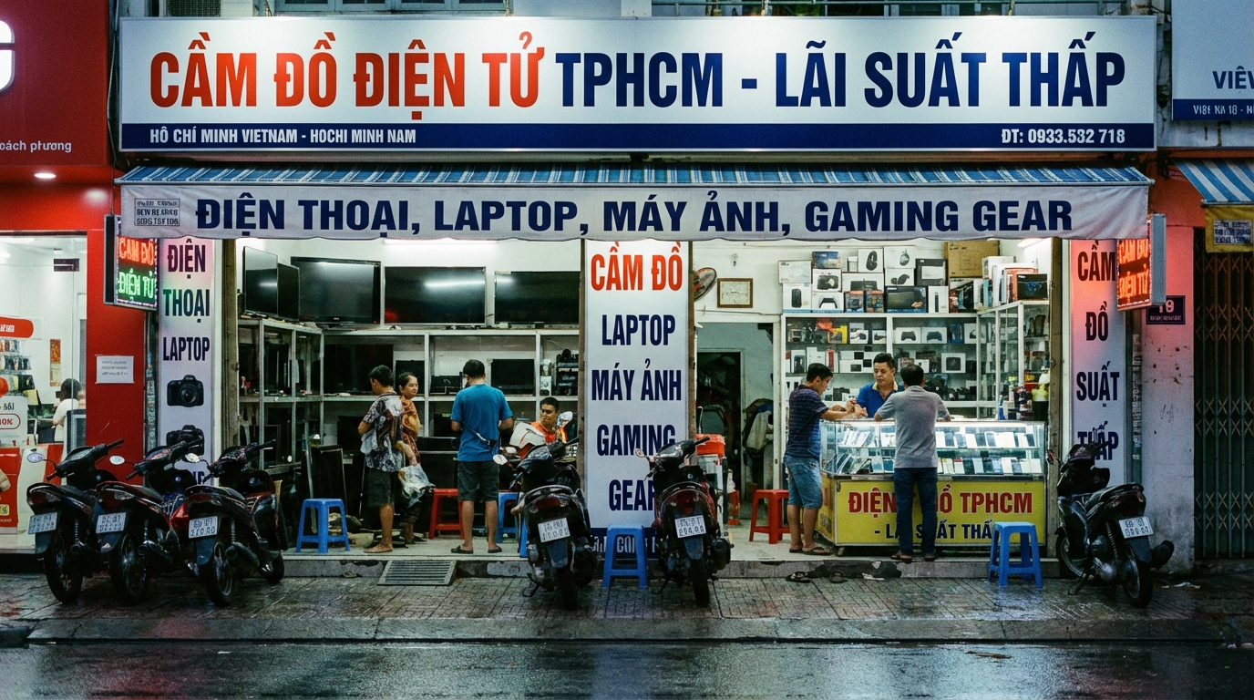 Cầm Đồ Điện Tử TPHCM