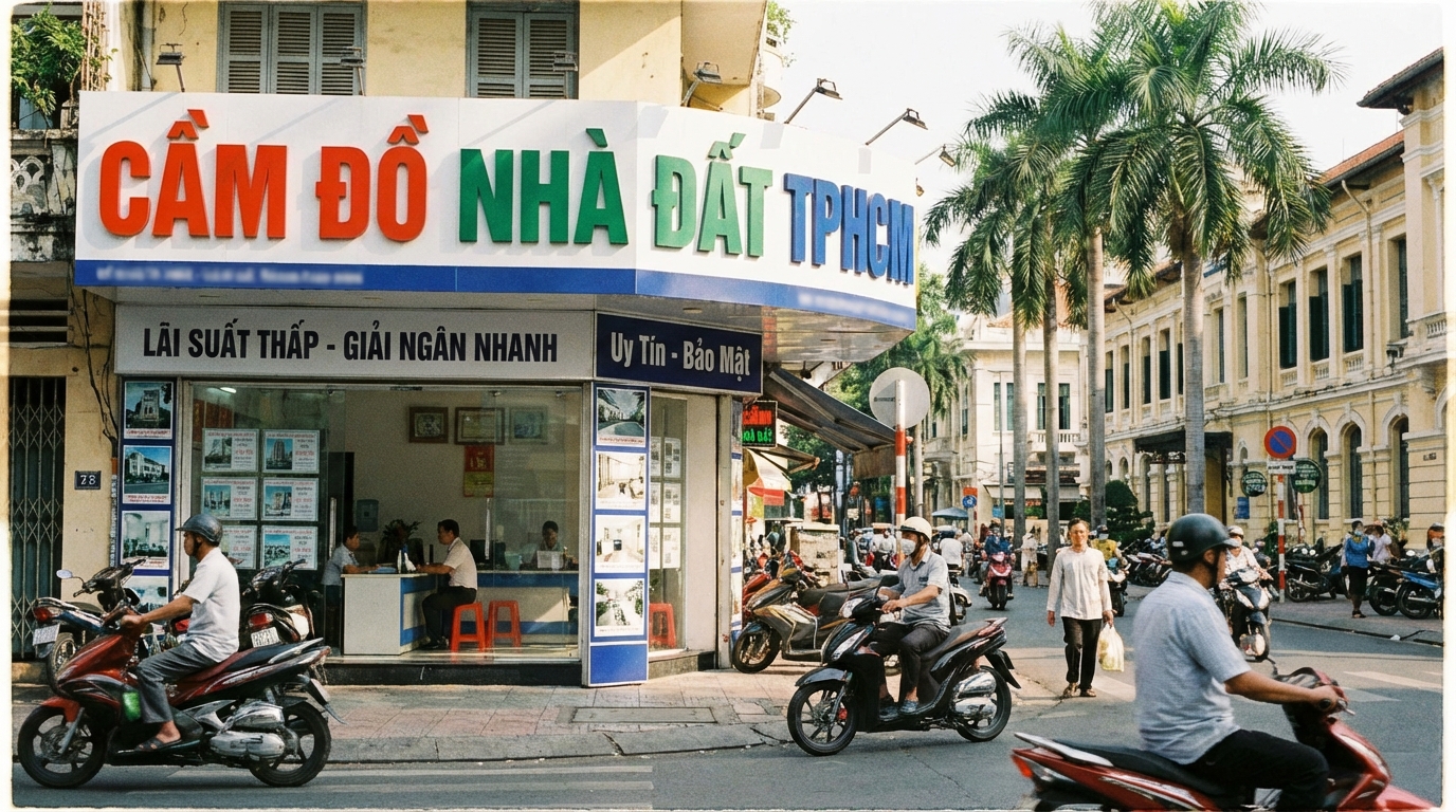 Nhận Cầm Nhà Đất TPHCM - Giải Pháp Tài Chính