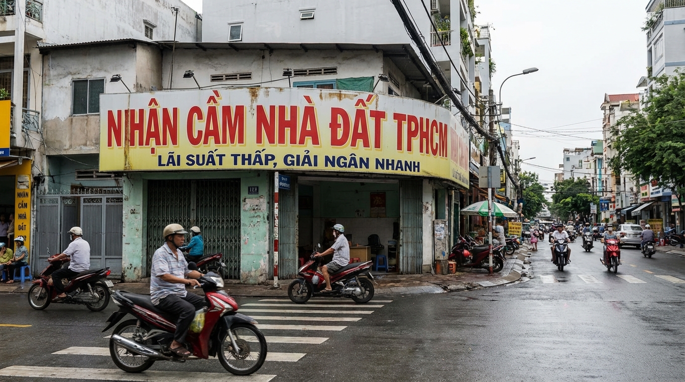 Nhận Cầm Nhà Đất TPHCM - Giải Pháp Tài Chính