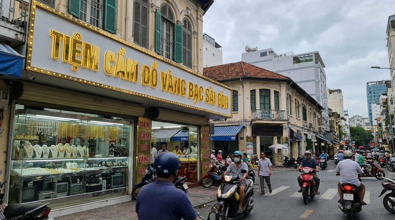 Khám Phá Thị Trường Cầm Vàng Bạc Sài Gòn