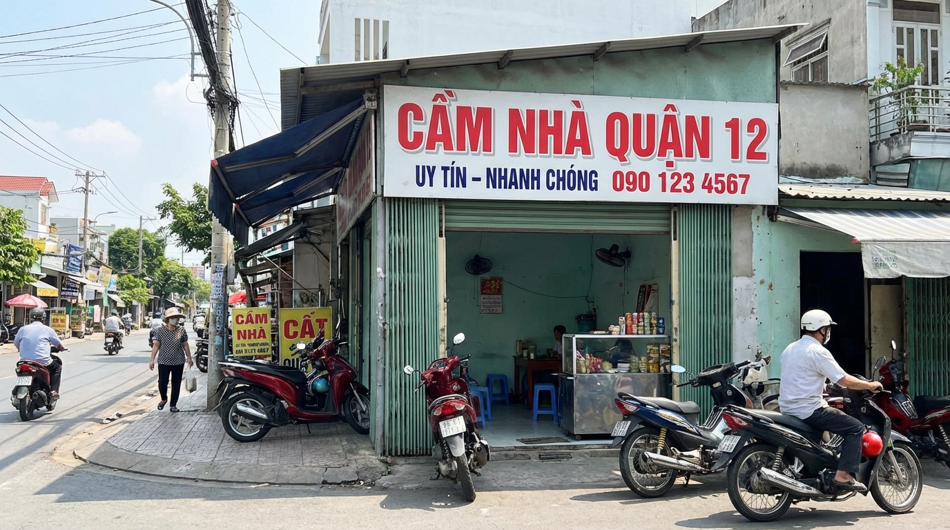 Dịch Vụ Cầm Nhà Quận 12